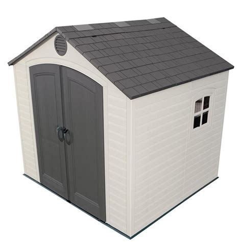 lowes lifetime storage shed|More.